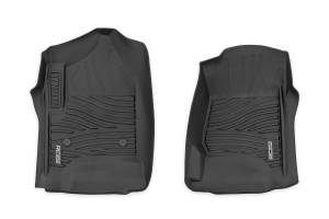Rough Country - Flex-Fit Floor Mats - Front - Chevy/GMC 1500/2500HD/3500HD (14-19 & Classic) | FF-2141