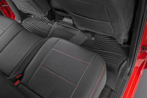 Rough Country - Rough Country - Flex-Fit Floor Mats - FR & RR - FR Bucket - Crew - Chevy/GMC 1500/2500HD/3500HD 2WD/4WD | FF-21413 - Image 4