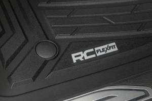 Rough Country - Rough Country - Flex-Fit Floor Mats - FR & RR - FR Bucket - Crew - Chevy/GMC 1500/2500HD/3500HD (19-25 & Classic) | FF-21612 - Image 5
