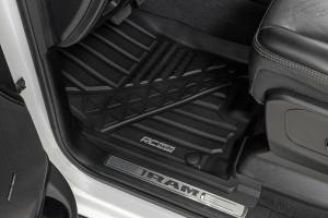 Rough Country - Rough Country - Flex-Fit Floor Mats - Front - Crew - Ram 1500 (19-24)/1500 TRX (21-24) | FF-3142 - Image 2