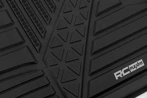 Rough Country - Rough Country - Flex-Fit Floor Mats - FR & RR - Crew - Ram 1500 2WD/4WD (2025) | FF-31432 - Image 2