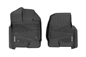 Rough Country - Flex-Fit Floor Mats - Front - Ford F-150 (15-25)/F-150 Lightning (22-25)/Raptor (17-25) | FF-5151