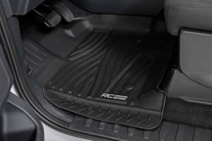 Rough Country - Rough Country - Flex-Fit Floor Mats - Front - Ford F-150 (15-25)/F-150 Lightning (22-25)/Raptor (17-25) | FF-5151 - Image 2