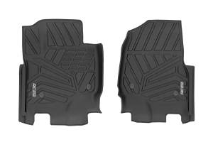 Rough Country - Flex-Fit Floor Mats - Front - Ford F-250/F-350 Super Duty 2WD/4WD (2017-2025) | FF-5171