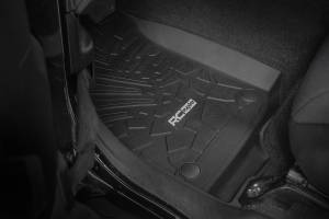 Rough Country - Rough Country - Flex Fit Floor Mats - FR - 4 Door - Jeep Wrangler Unlimited 4WD (2018-2025) | FF-6011 - Image 2