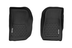 Rough Country - Floor Mats - FR - 4 Door - Jeep Wrangler Unlimited 4WD (2014-2018) | FF-6141