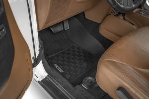 Rough Country - Rough Country - Floor Mats - FR - 4 Door - Jeep Wrangler Unlimited 4WD (2014-2018) | FF-6141 - Image 2