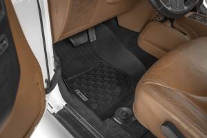 Rough Country - Rough Country - Floor Mats - FR & RR - 4 Door - Jeep Wrangler Unlimited 4WD (2014-2018) | FF-61412 - Image 2