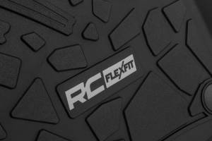 Rough Country - Rough Country - Flex-Fit Floor Mats - FR & RR - RR Lockable - Jeep Gladiator JT 4WD (20-25) | FF-61501 - Image 5