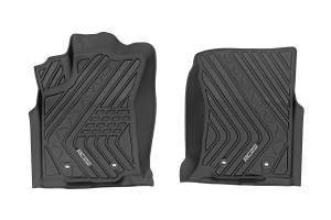 Rough Country - Flex-Fit Floor Mats - Front - Toyota Tacoma 2WD/4WD (2016-2023) | FF-7121