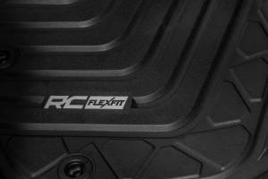 Rough Country - Rough Country - Flex-Fit Floor Mats - Front - Toyota Tacoma 2WD/4WD (2016-2023) | FF-7121 - Image 6
