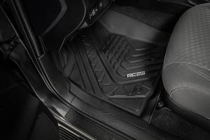 Rough Country - Rough Country - Flex-Fit Floor Mats - Front and Rear - Toyota Tacoma 2WD/4WD (2016-2023) | FF-71216 - Image 3