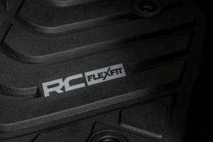 Rough Country - Rough Country - Flex-Fit Floor Mats - Front and Rear - Toyota Tacoma 2WD/4WD (2016-2023) | FF-71216 - Image 4