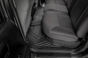 Rough Country - Rough Country - Flex-Fit Floor Mats - Front and Rear - Toyota Tacoma 2WD/4WD (2016-2023) | FF-71216 - Image 6