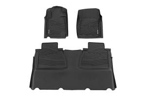 Rough Country - Floor Mats - FR & RR - Double Cab - Toyota Tundra 2WD/4WD (2014-2021) | FF-71413