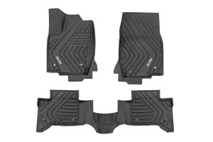 Rough Country - Flex-Fit Floor Mats - FR & RR - Toyota Land Cruiser 4WD (2024-2025) | FF-71618