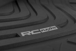 Rough Country - Rough Country - Flex-Fit Floor Mats - FR & RR - CrewMax - Toyota Tundra 2WD/4WD (2022-2025) | FF-71780 - Image 2