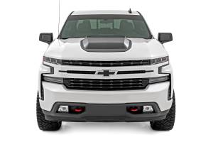 Rough Country - Rough Country - Hood Scoop - GCN Victory Red - Chevy Silverado 1500 2WD/4WD (2019-2025 & Classic) | HS10010-GCN - Image 2