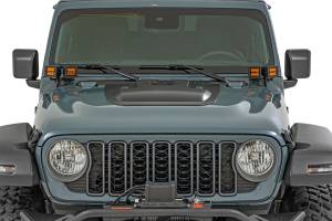 Rough Country - Rough Country - Hood Scoop - PFB Gecko - Jeep Gladiator JT/Wrangler JL 4WD (2018-2025) | HS60010-PFB - Image 2