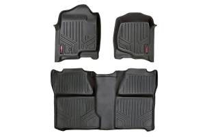 Rough Country - Floor Mats - FR & RR - Crew Cab - Chevy/GMC 1500/2500HD (07-14) | M-20713