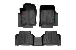 Rough Country - Floor Mats - FR & RR - Crew - Chevy/GMC Canyon/Colorado 2WD/4WD (2023-2025) | M-21313