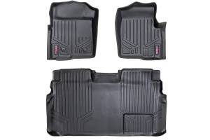 Rough Country - Floor Mats - FR & RR - 2 Ret Hook - Ford F-150 2WD/4WD (2011-2014) | M-51112
