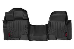 Rough Country - Floor Mats - Front - Over Hump - Ford F-150 (15-25)/F-150 Lightning (22-25)/Raptor (17-20) | M-5115