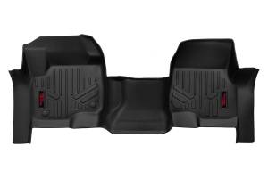 Rough Country - Floor Mats - Front - Over Hump - Ford F-250/F-350 Super Duty 2WD/4WD (17-25) | M-5117