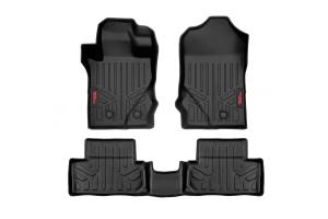 Rough Country - Floor Mats - Front & Rear - Ford Bronco (2 Door) 4WD (2021-2025) | M-51632