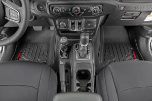 Rough Country - Rough Country - Floor Mats - FR & RR - RR Non-Lock - Jeep Gladiator JT 4WD (2020-2025) | M-61505 - Image 2