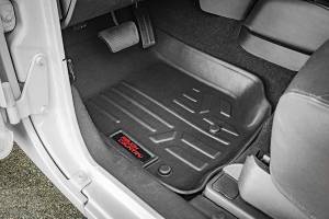 Rough Country - Rough Country - Floor Mats - FR - Jeep Wrangler Unlimited 4WD (2018-2025) | M-6150_A - Image 2