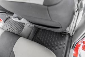 Rough Country - Floor Mats - Front and Rear - Double Cab - Toyota Tacoma 2WD/4WD (2005-2011) | M-75113