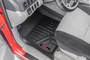 Rough Country - Floor Mats - Front and Rear - Double Cab - Toyota Tacoma 2WD/4WD (2005-2011) | M-75113 - Image 4