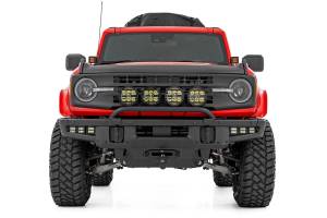 Rough Country - Rough Country - Fender Flares - PQ Race Red - Ford Bronco 4WD (2021-2025) | O-F12124-PQ - Image 4