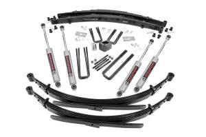 Rough Country - 4 Inch Lift Kit - Rear Springs - Dodge W100 Truck/W200 Truck 4WD (1974-1977) | 336.20
