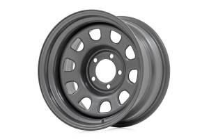 Rough Country - Steel Wheel/Gray/15x8/5x4.5/3.30 Bore/-19 | RC158545G