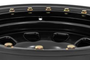 Rough Country - Rough Country - Steel Simulated Beadlock Wheel/Black/15x8/5x4.5/3.30 Bore/-19 | RC158545SL - Image 4