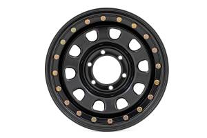 Rough Country - Rough Country - Steel Simulated Bead Lock Wheel/Black/15x10/5x4.5/3.30 Bore/-39 | RC51-5165SL - Image 2