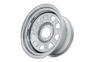 Rough Country - Rough Country - Steel Wheel/Chrome/17x9/6x5.5/4.25 Bore/-12 | RC51-7655C - Image 3