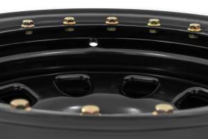 Rough Country - Rough Country - Steel Simulated Bead Lock Wheel/Black/17x9/5x5/3.30 Bore/-12 | RC51-7873SL - Image 4