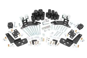 Rough Country - Body Lift Bumper Brackets - FR & RR - 3 Inch Lift - Chevy C1500/K1500 Truck (88-94) | RC703