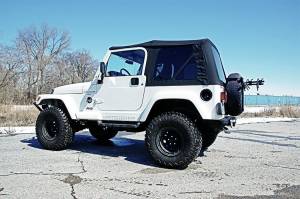 Rough Country - Rough Country - Soft Top - Replacement - Black - Full Doors - Jeep Wrangler TJ 4WD (97-06) | RC85020.35 - Image 3