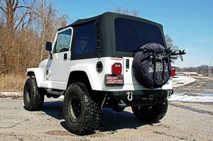 Rough Country - Rough Country - Soft Top - Replacement - Black - Full Doors - Jeep Wrangler TJ 4WD (97-06) | RC85020.35 - Image 4
