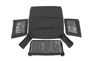 Rough Country - Rough Country - Soft Top - Replacement - Black - 2 Door - Jeep Wrangler JK 4WD (2010-2018) | RC85460.35 - Image 2