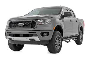 Rough Country - Nerf Steps - Cab Length - Crew Cab - Ford Ranger 2WD/4WD (2019-2025) | RCF1981CCB - Image 2