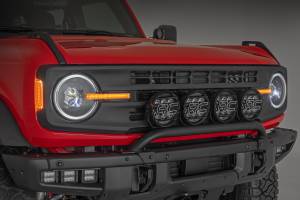 Rough Country - Rough Country - DRL Halo LED Headlights - DOT Approved - Ford Bronco 4WD (2021-2025) | RCH5500 - Image 3