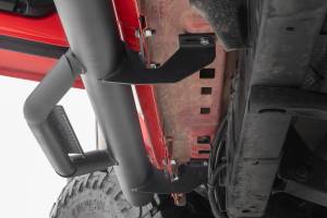 Rough Country - Rough Country - Nerf Steps - Cab Length - Crew Cab - Jeep Gladiator JT 4WD (2020-2025) | RCJ1980TB - Image 2