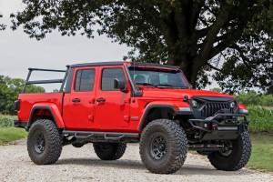 Rough Country - Rough Country - Nerf Steps - Cab Length - Crew Cab - Jeep Gladiator JT 4WD (2020-2025) | RCJ1980TB - Image 5