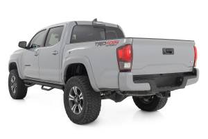 Rough Country - Rough Country - Nerf Steps - Cab Length - Crew Cab - 5' Bed - Toyota Tacoma 2WD/4WD (05-23) | RCT0580CCB - Image 2