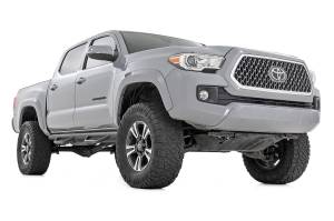 Rough Country - Rough Country - Nerf Steps - Cab Length - Crew Cab - 5' Bed - Toyota Tacoma 2WD/4WD (05-23) | RCT0580CCB - Image 4